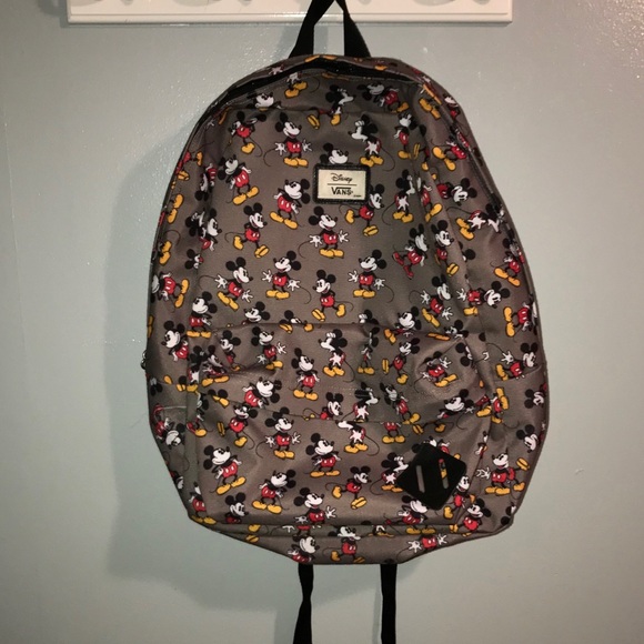 vans disney backpack mickey